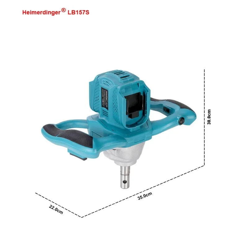 Heimerdinger Electric Ground Drilling And Digging Machine Hole Drilling Orchard Agricultural Planting Drilling, No battery