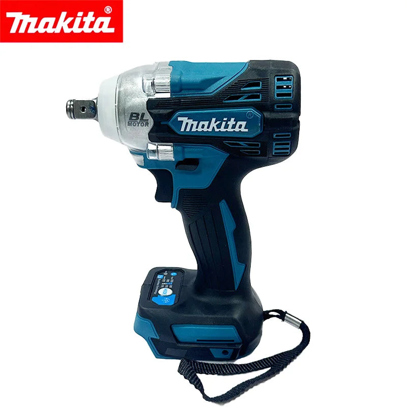 Makita DTW300 18V Brushless Cordless Impact Wrench, 330Nm High Torque Lithium Tool, Auto Repair for Quick Tire Removal