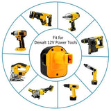 12V 12800mAh Tool Battery for Dewalt DC9071 DE9037 DE9071 DE9075 DW9071 DW9072 DW9074 DC727 DC756 DC980 DC981 DW051
