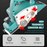 Electric Hand Planer 220V 1800W Multi-Functional Handheld Wood Planer Adjustable Depth Portable Electric Planer with Blade