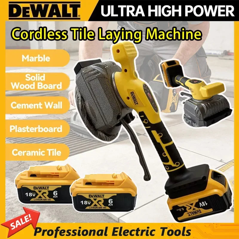 Dewalt For Floor Wall Home Tile Tool Tile Vibration Leveling Machine 5-SPEED Adjustable Tiler Vibrator Tool