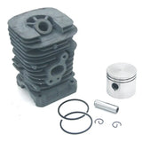 Cylinder Piston Kit 41.1mm for Partner 33 350 351 352 370 371 382 390 391 401 Formula 400 420 421 422 PN 530 01 25-52 530 03