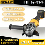 Dewalt-DCG414 20V, 125mm brushless grinder, electric tool, electric grinder, rechargeable wireless drilling tool