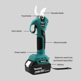 Makita 18v Battery Professional Cordless Electrician Scissors Pruning Shears Cutter Wireless Drills Tools Garden Pruner