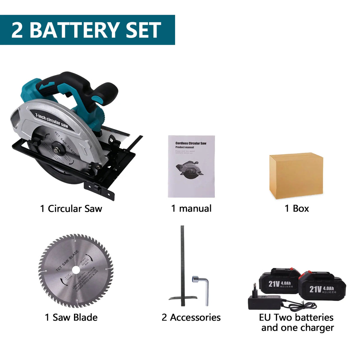 2026 New 4000W Brushless Circular Saw 185mm 11000RPM 0-45° Bevel Cutting Compatible with Makita 18V Battery Pin for Wood Tile