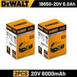 6Ah 9Ah DeWALT 100% Original Battery 20V/60V MAX FlexVolt for DCB606 DCB205 DCB206 DCB209 DCB182 Power Tool with Battery