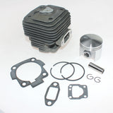 Cylinder Piston Kit 49MM For Stihl BT360 TS350 TS350AVE TS360 Disc Cutter PN 42010201200