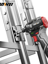 NANWEI 16V Brushless Lithium Battery Impact Screwdriver Household Electric Screwdriver 3-speed Control