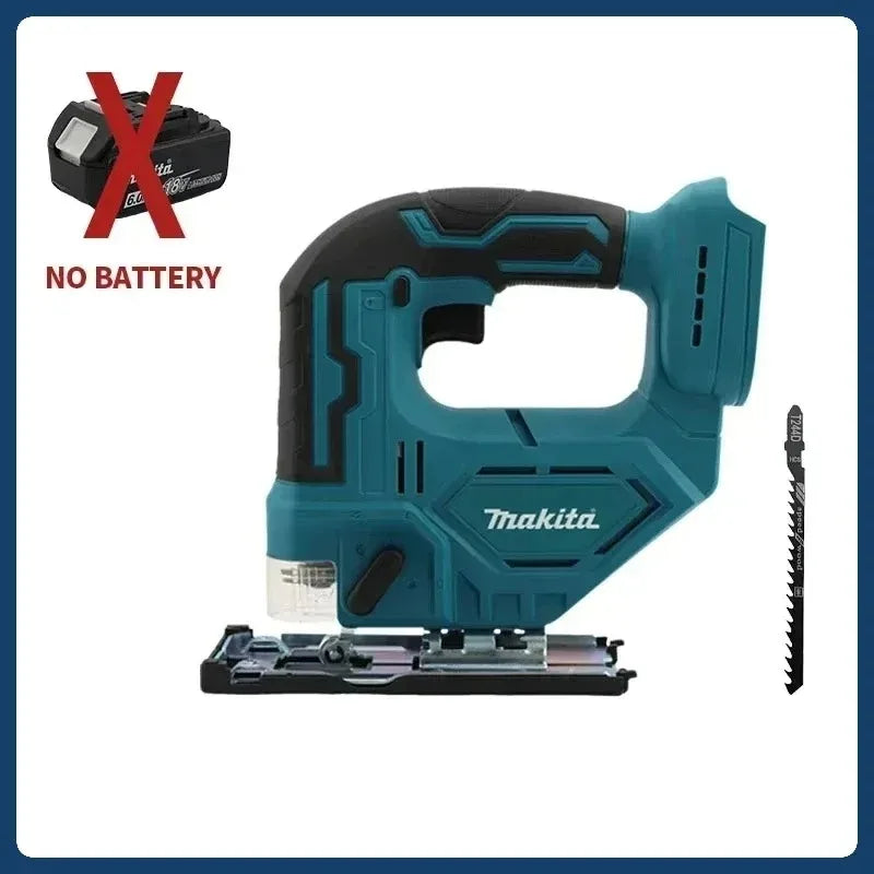 Makita DJV182 18V Cordless Jig Saw 2700rpm Power For Cutting Plywood Sheets During Custom Closet Shelf Installation Projects