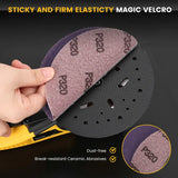 Electric Random Orbital Sander Oscillating Grinder Machine Woodworking Sander Tool Sanding Machine Pluggable Wire Central Vacuum