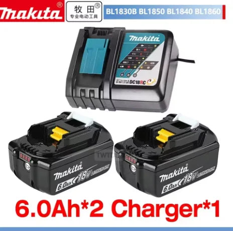 Makita Original Genuine High Capacity Long Battery Life, Powerful, Durable for Construction and Home Use Power Tool Battery