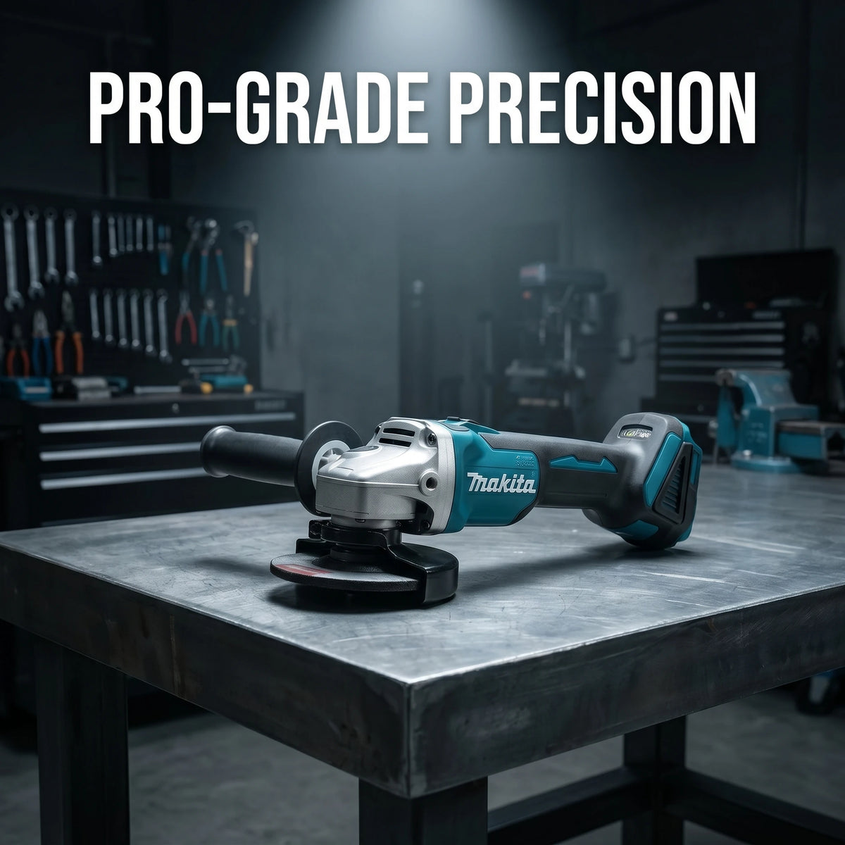 Original Makita DGA404 125mm 4-Speed Brushless Angle Grinder 18V LXT Cordless Power Tool for Construction and Metal Fabrication
