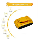 100% original 20V battery power tool DCB606, DCB205，DCB206，DCBGene,DCB200 MAX，20V 6AH,7AH batter