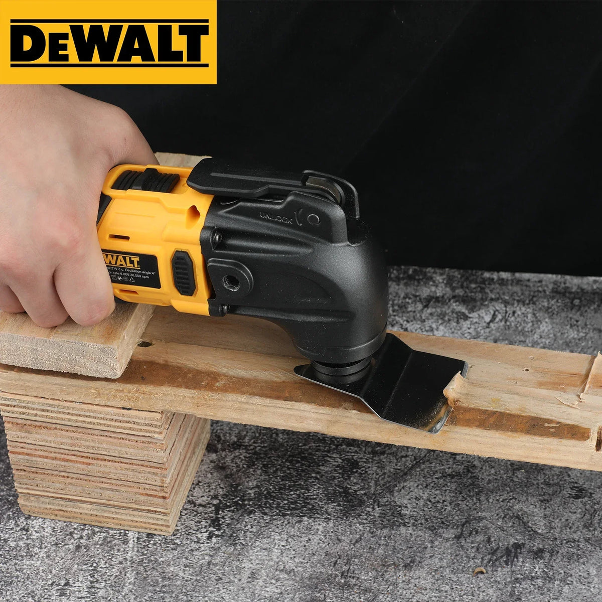 Dewalt 20V brushless quick release oscillating tool, multifunctional tool, renewable electric cutter for battery