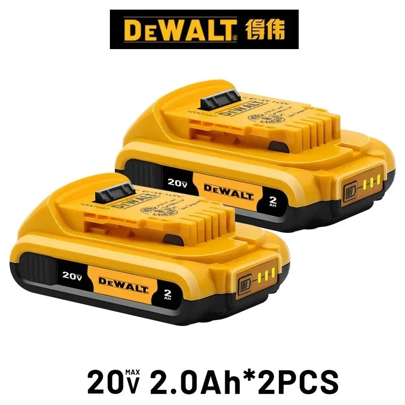 DeWALT 100% Original Battery 20V/ 6000mAh for DCB606 DCB205 DCB206 DCB209 DCB182 DeWALT Power Tool Fast Delivery by Air Freight