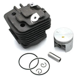 47mm Cylinder Piston Carburetor Kit For Stihl MS361 MS 361 Air Fuel Oil Filter Line Intake Manifold Gasket Decompression Valve