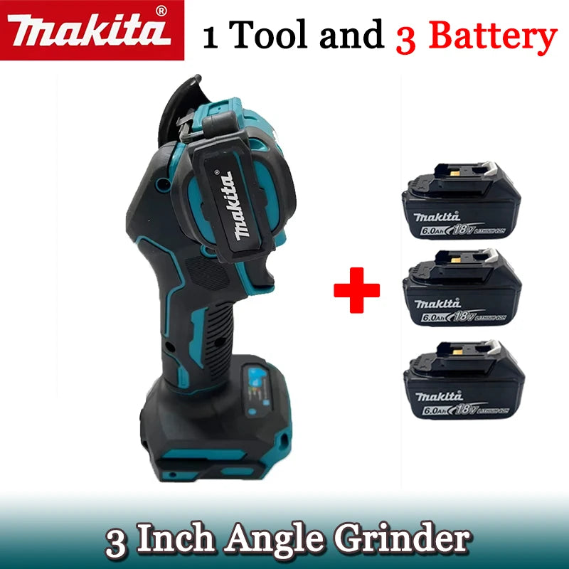 Makita 3 Inch New Mini Angle Grinder Cordless 3 Inch Electirc CUT OFF Tool Cutting Circular Saw Power Tool for 18V Battery