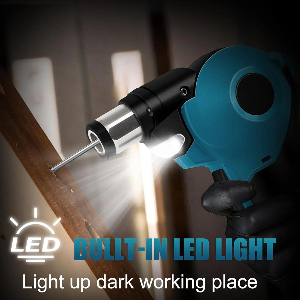 Cordless Electric Nail Hammer Straight Nail Hammer Rechargeable Hand Tool Woodworking Carpentry Furniture Installation Equipment