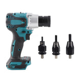 Electric Riveting Gun Brushless Rivet Nut Machine Kit with Riveter Heads Powerful Automatic Electric Riveter Set Riveting Tool