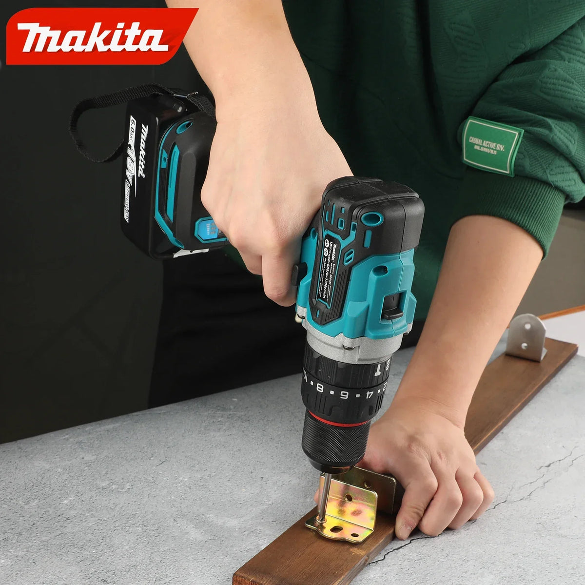Makita DDF487 Brushless Lithium Electric Driver Electromechanical Drill Screwdriver for Makita 18V Battery Naked Tool