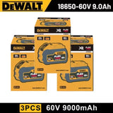 6Ah 9Ah DeWALT 100% Original Battery 20V/60V MAX FlexVolt for DCB606 DCB205 DCB206 DCB209 DCB182 Power Tool with Battery