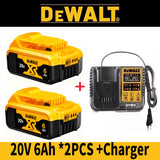 100% Genuine Dewalt 20V Battery, 20V 2Ah 5Ah 6Ah Battery DCB206 DCB209 DCB205 DCB184 For Dewalt Power tool Replacement Battery