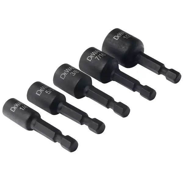 5 Pc. Magnetic Nut Driver Set (1/4", 5/16", 3/8", 7/16", 1/2") - IMPACT READY(R)