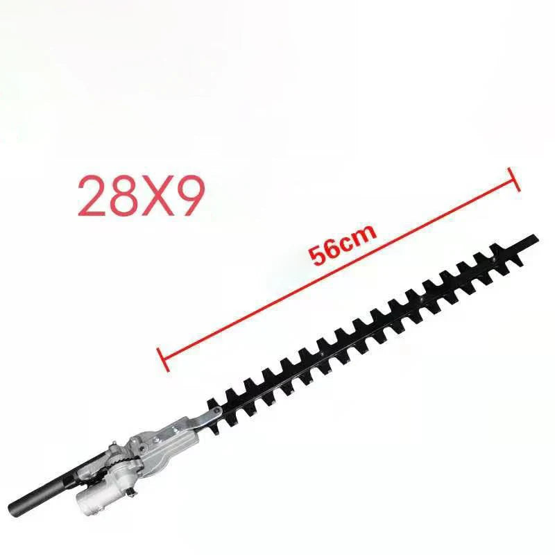 26mm 28mm 9 Teeth 7T Lawn Mower Accessories Universal High Branch Hedge Shears Trimmer Garden Pruning Tools Gear Box Head Assy
