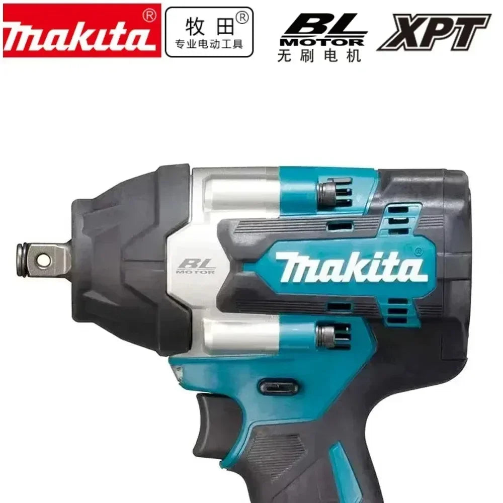 Makita DTW700 18V Brushless Impact Wrench Cordless 1000N·m 1/2 Inch Tool for Fleet Maintenance and Construction Bolting