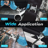 3000 RPM/Min Cordless Electric Reciprocating Saw Portable Metal Wood Cutting Machine Tool Variable Speed For 18V Makita Battery
