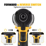 Dewalt DCF922 Cordless Electric Brushless Impact Wrench High Torque LED Light 406N.m Lightweight Professional Power Tool