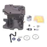 Grey Cylinder Piston Kit Compact Metal Pressure Relief Valve Set Easy to Install Engine Cylinder Kit for Stihl MS270 MS280