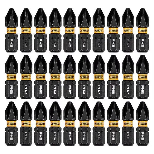 FlexTorq Insert Bit, 1" L, Bit Size: PH2, 30 PK