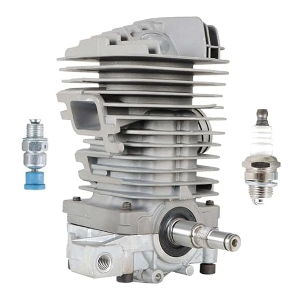 49MM Cylinder Assembly With Ignition-Plug Replacement For MS390 MS290 MS310 029 039 Chainsaws 11270201213 1127 020 1216