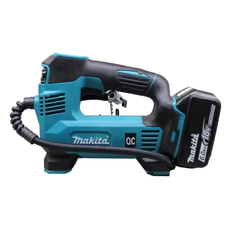 Makita 18V Mini Air Compressor 130PSI 830KPA With LED Light 30-65L Car Electric Air Pump Auto Inflatable Tire Inflator