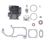 Grey Cylinder Piston Kit Metal Large Bore Top End Rebuild Kit Compact Easy to Install for Stihl ms240 024 024av