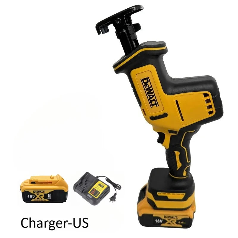 DEWALT Cordless One-Handed Reciprocating Saw DCS369 MAX The Multi - Tasking Powerhouse for Swift Wood,Metal & Pipe Cutting