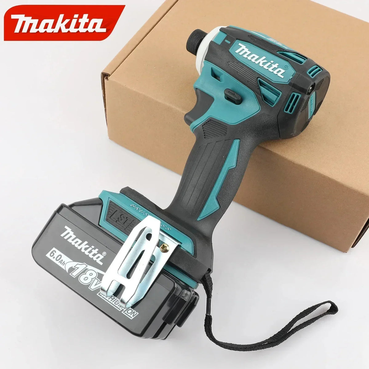 Makita DTD172 18V Brushless Cordless Impact Driver Electric Drill Power Tool For Driving Deck Screws During Deck Rebuild