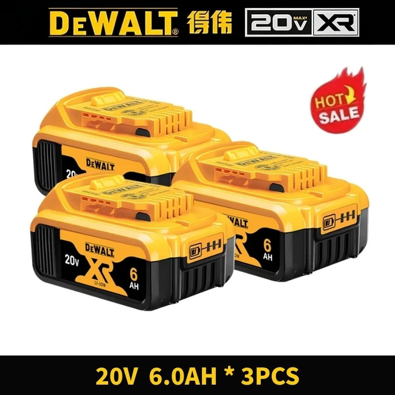 Original MAX Flexvolt DEWALT 20V 60V Battery, for DCB606 DCB205 DCB206 DCB609 Power Tool Battery, DEWALT 5AH 6AH 9AH Battery