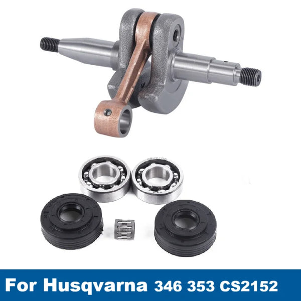 H353 New Crankshaft Oil Seal Ball Bearing Fit for Husqvarna 346 346XP, 353 Jonsered CS2152 Chainsaw OEM Part 504 20 68 02