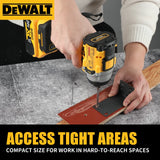 DEWALT DCF921 Cordless Impact Wrench 20V 610Nm Max Torque 0-3550IPM Forward Reverse Switch Auto Repair Heavy Work Power tools