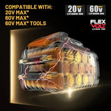 Original MAX Flexvolt DEWALT 20V 60V Battery, for DCB606 DCB205 DCB206 DCB609 Power Tool Battery, DEWALT 5AH 6AH 9AH Battery