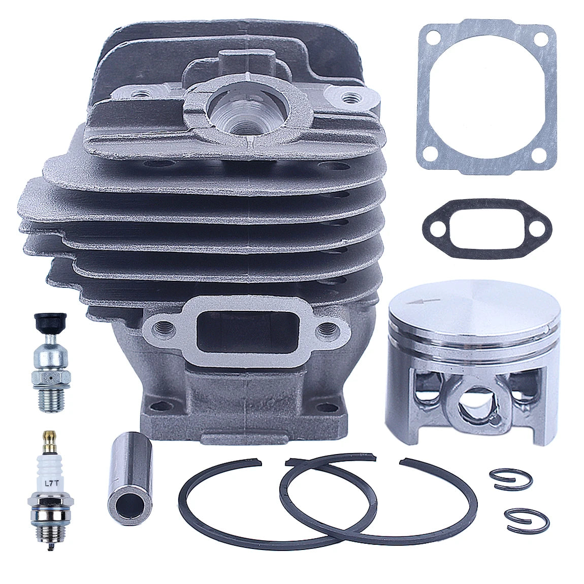 44.7mm Nikasil Plated Cylinder Piston Seal Gaskets Kit For Stihl 026 026pro Ms260 Big Bore Chainsaw Top End Replacement Parts