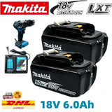 Hot 100% Original Makita 6Ah for Makita 18V Battery Replacement Lithium Battery