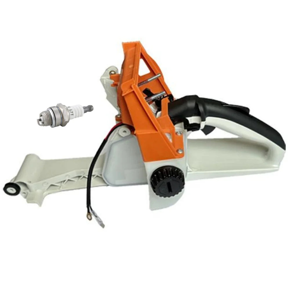 Gas Fuel Rear Handle Assembly Chainsaw Fit For Stihl MS660 Chainsaw Spare Parts OEM#1122 350 0817 With Spark Plug