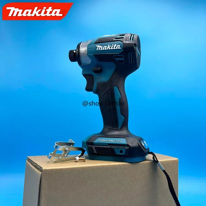 Makita DTD173 18V LXT Brushless Impact Driver 180Nm T1/T2 Modes Twin LED Light Cordless Screwdriver for Wood Bolts