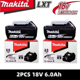 6Ah 100% Original Makita 18V Battery BL1860B Rechargeable Lithium-Ion Battery for Makita 18V Power Tools Replace the Battery.
