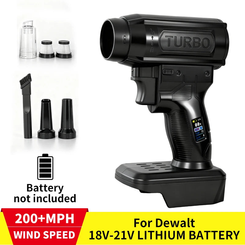 40 Car Violent Air Blower Powerful Handheld Turbo Jet Fan High Speed 40mm Brushless Motor Thrust Car Wash Air Gun Dryer Tools