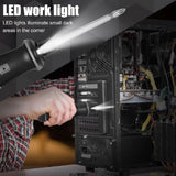 1pc Built-in 2000mAh Li-on Battery Screwdriver Set Electric Screwdriver Set LED Lights Two-layer Easy Install or Remove Screwdri