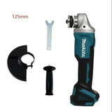 Makita DGA404 125mm Brushless Cordless Angle Grinder Handheld Power Tool For Metal Rust Clearing And Concrete Surface Grinding